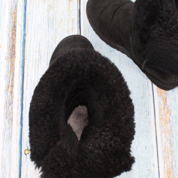 UGG Shearling Lined Boots Waterproof Boot Size 8 - Picture 7 of 8
